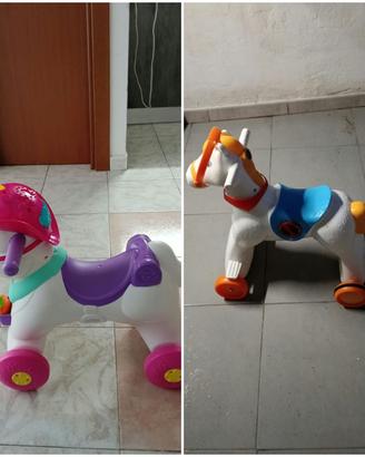 COPPIA CAVALLUCCI RODEO VINTAGE CHICCO COME NUOVI