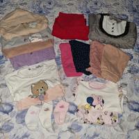 Lotto abbigliamento bimba 12-18 mesi 