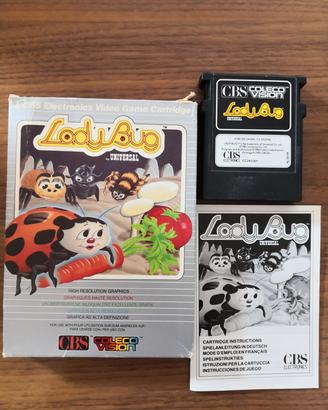 Cartuccia videogioco Lady Bug per Colecovision CBS