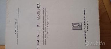 Elementi di algebra di Mario Villa