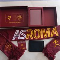 AS ROMA Box -Nuovo- Portafoglio RFID + Fascia CUCS