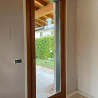 Porta finestra in legno