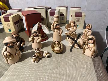 THUN 9 personaggi presepe + campanella regalata