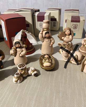 THUN 9 personaggi presepe + campanella regalata