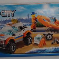 Lego 60012 4x4 & Diving Boat (NUOVO)