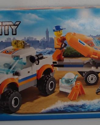 Lego 60012 4x4 & Diving Boat (NUOVO)