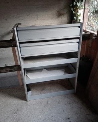 scaffalatura furgone 