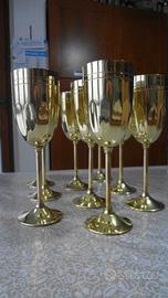 Calici in ottone vintage