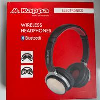 Cuffie Kappa senza fili wirless bluetooth Nuovi KP