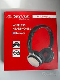 Cuffie Kappa senza fili wirless bluetooth Nuovi KP