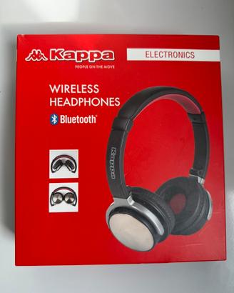 Cuffie Kappa senza fili wirless bluetooth Nuovi KP
