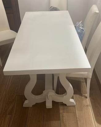 Tavolo legno massello rovere