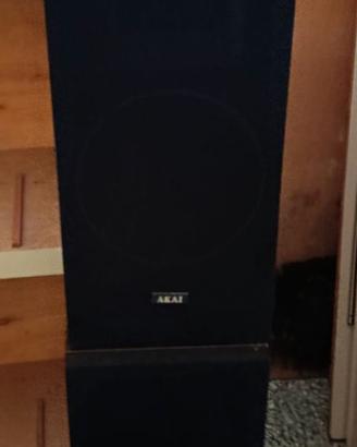 2 diffusori casse acustiche 3 vie AKAI
