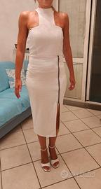 Vestito lungo elasticizzato