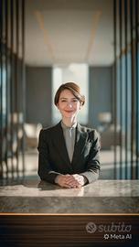 Receptionist, segreteria, accoglienza clienti