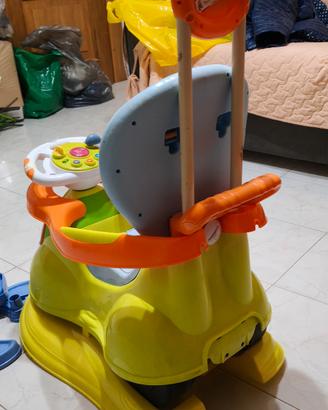 chicco gioco quattro in uno triciclo dondolo