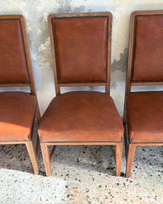 Tre sedie vintage