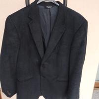Blazer in velluto nero a coste JoS. A. Bank tg XXL