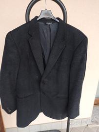 Blazer in velluto nero a coste JoS. A. Bank tg XXL