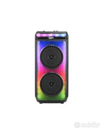 Cassa Bluetooth dual Altoparlante 6.5” 2000W