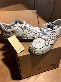 Golden Goose - White Graffiti Ballstar
