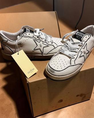 Golden Goose - White Graffiti Ballstar