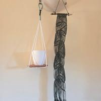 Portapiante macramè appeso sospeso  Arazzo macrame