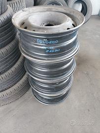 4x Cerchio Cerchione 15" 6J Ferro PEUGEOT CITROEN