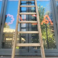 Scala legno antico