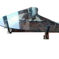 Tavolino Triangolare In Vetro Da Salotto