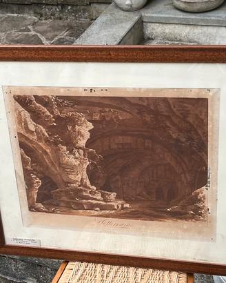 incisione grotta Francesco Fontanesi