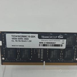 scheda madre processore ram ddr4
