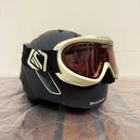 Casco da Sci Salomon + Maschera Scott - Completo 