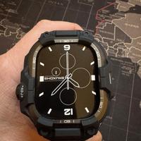 Cinturino e Custodia BXUXOHS per Apple Watch 45mm