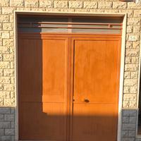  portone con serratura elettrica 