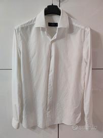 Mango camicia in cotone bianca