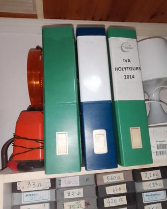 3 raccoglitori per ufficio 