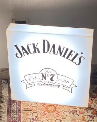 Insegna luminosa Jack Daniel’s