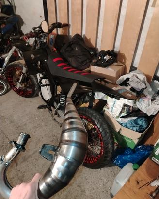 scarico motard