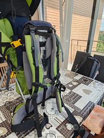 Zaino montagna porta bambino