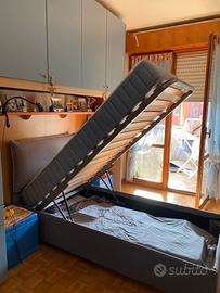 Letto contenitore 90x200