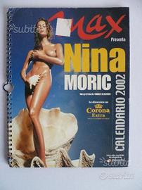 MAX calendario Nina Moric anno 2002 vintage