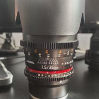 Samyang 35mm T1.5 E mount