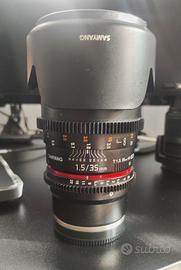 Samyang 35mm T1.5 E mount