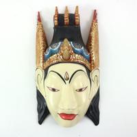 MASCHERA TEATRALE INDONESIANA VINTAGE ANNI 90