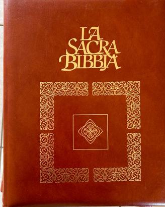 LA SACRA BIBBIA -FABBRI EDITORI