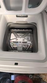 lavatrice Indesit carica dall alto mai utilizzata 