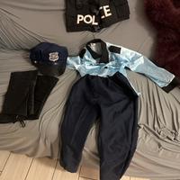 Costume carnevale polizia maschietto