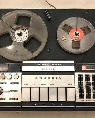 Registratore-riproduttore Grundig TK 248 anno 1973