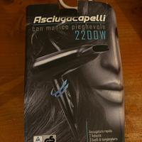 Asciuga capelli pieghevole da 2200 W